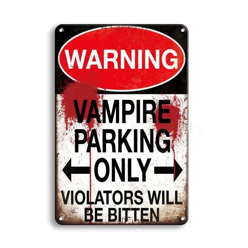 Creativity Retro Metal Home Decoration Tin Painting Novelty Signs - EX-STOCK CANADA