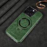 Luxury Magnetic Bracket Phone Case Business Drop-resistant Leather Case