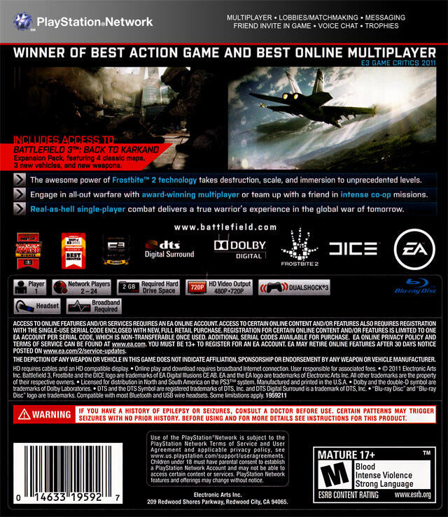 Battlefield 3 [Limited Edition] 