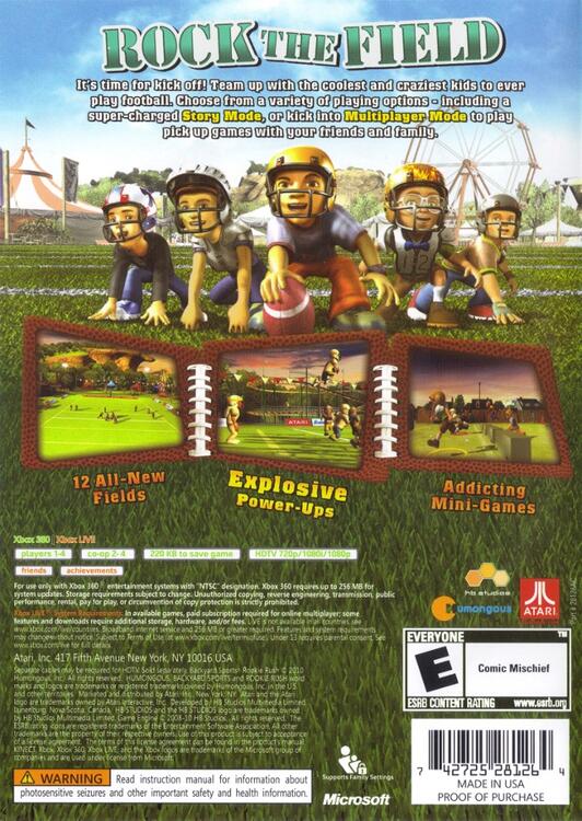 Backyard Sports: Rookie Rush 