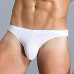 Low Waist Ice silk Elastic men's briefs underwear pant for men