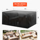 Funda para Muebles de Patio al Aire Libre 420D Impermeable para Mesa, Sillas y Sofá 94x94 PulgadasEX-STOCK Canada 