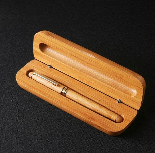 Bamboo Pen Bamboo Pen Pen Ball Pen Lettering Customer Gift Hard Pen Neutral Bamboo Pen - EX-STOCK Canada