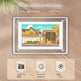 5-inch Transparent Acrylic Digital Photo Frame with Video Player & Stereo Speaker
