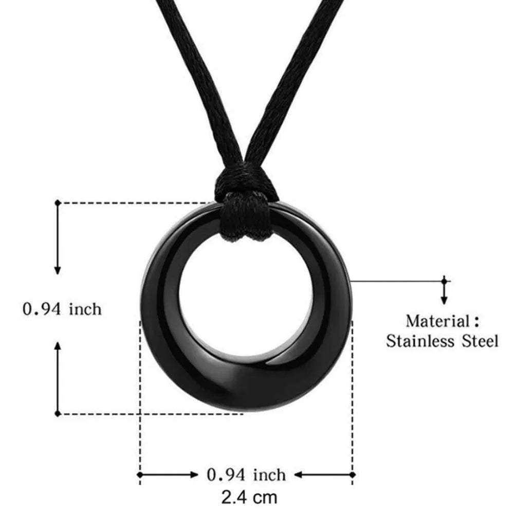 Round Perfume Bottle Pendant - EX-STOCK CANADA