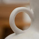 Artificial human body art dry flower vase - EX-STOCK CANADA