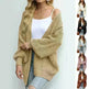 Fall fashioned jacket Knitted Cardigan sweater for women - EX-STOCK CANADA
