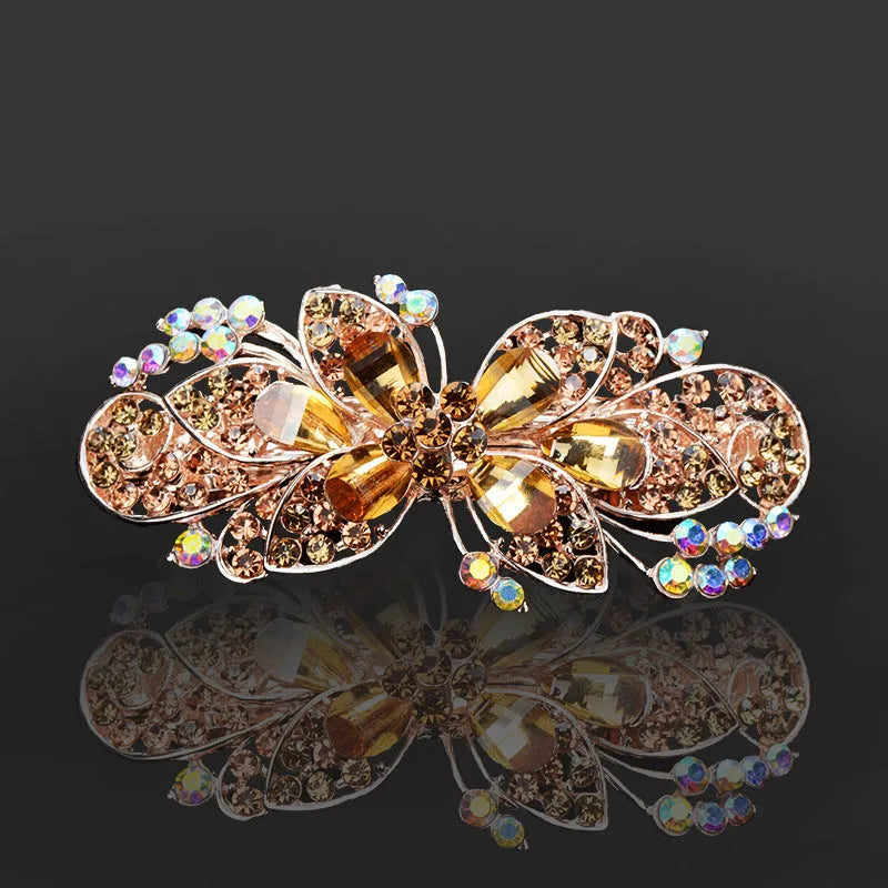 Rhinestone bow hair clip Accessories - EX-STOCK CANADA