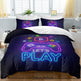 Gaming Duvet Cover Set Twin Full Queen King Size Video Game Controller Bedding Set, Boys Video Games Comforter Cover With 2 Pillow Shams, Bed Set For Boys Girls Bedroom Decor EX-STOCK Canada 