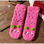 Calcetines de cachemir para mujeres piso cálido