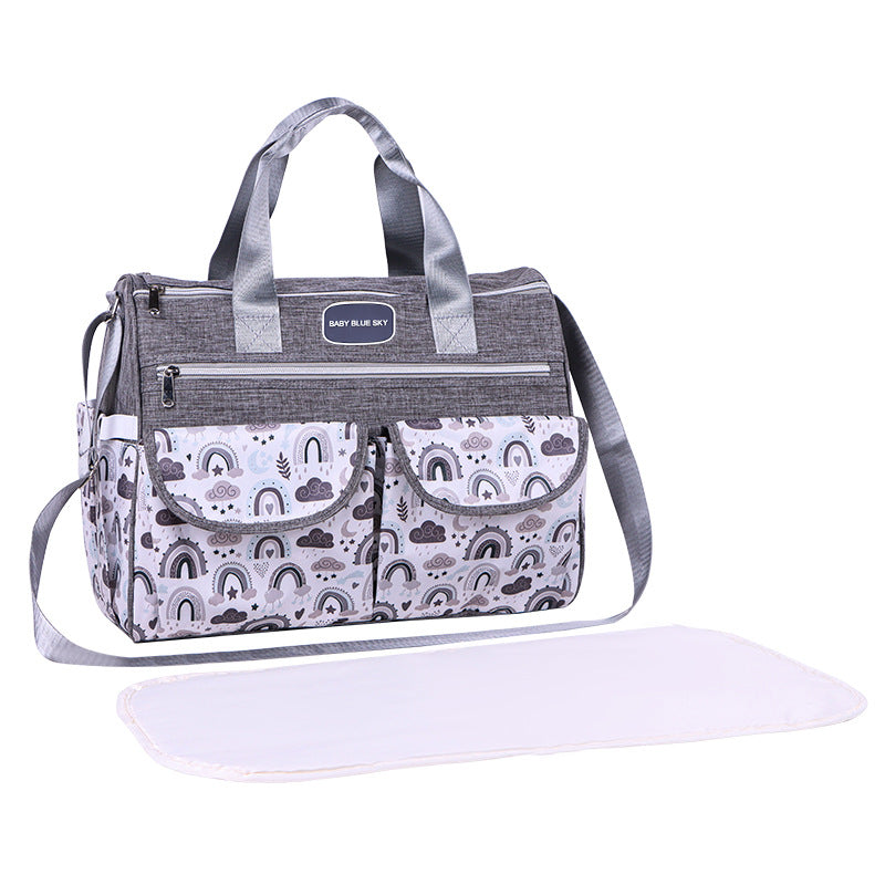 Multi-functional Lightweight Mom Bag – Large Capacity Diaper Bag (S & L, Single or Double Cap)