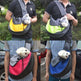 Pet Sling Carrier Bag – Breathable Mesh Shoulder Bag for Small Dogs & Cats | S & M | 5 Colours