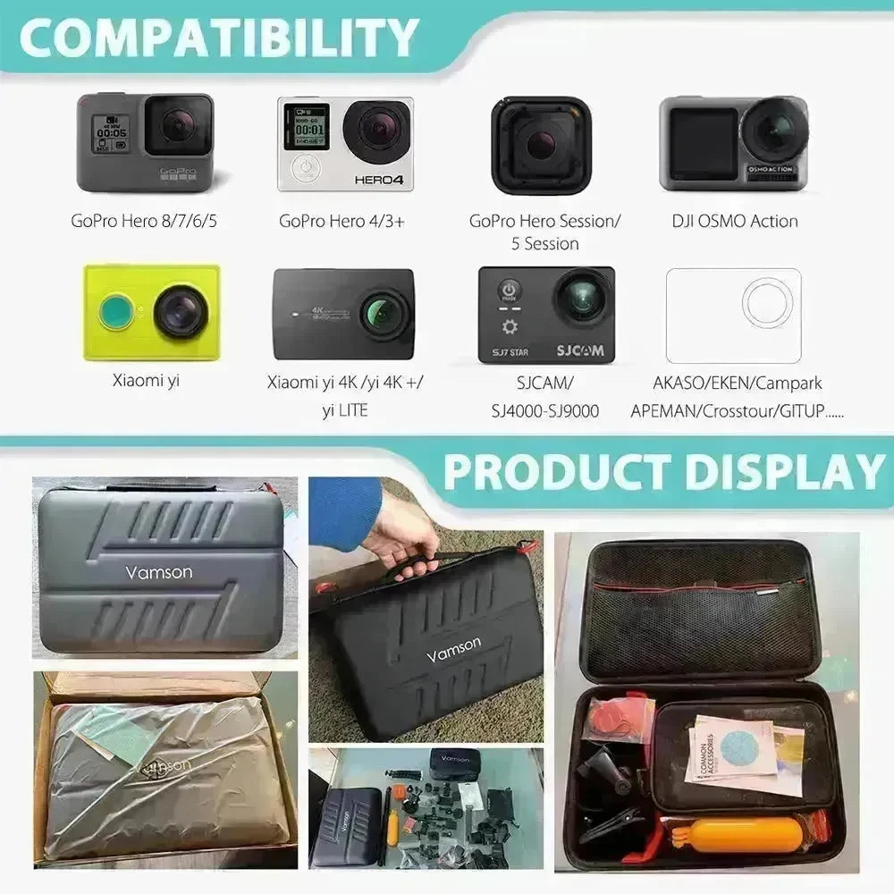 Action camera accessories EX-STOCK