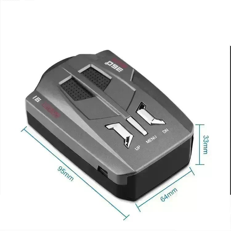 V9 Car Radar Speed Detector Laser 360° Voice Alert Mobile Speedometer EX-STOCK
