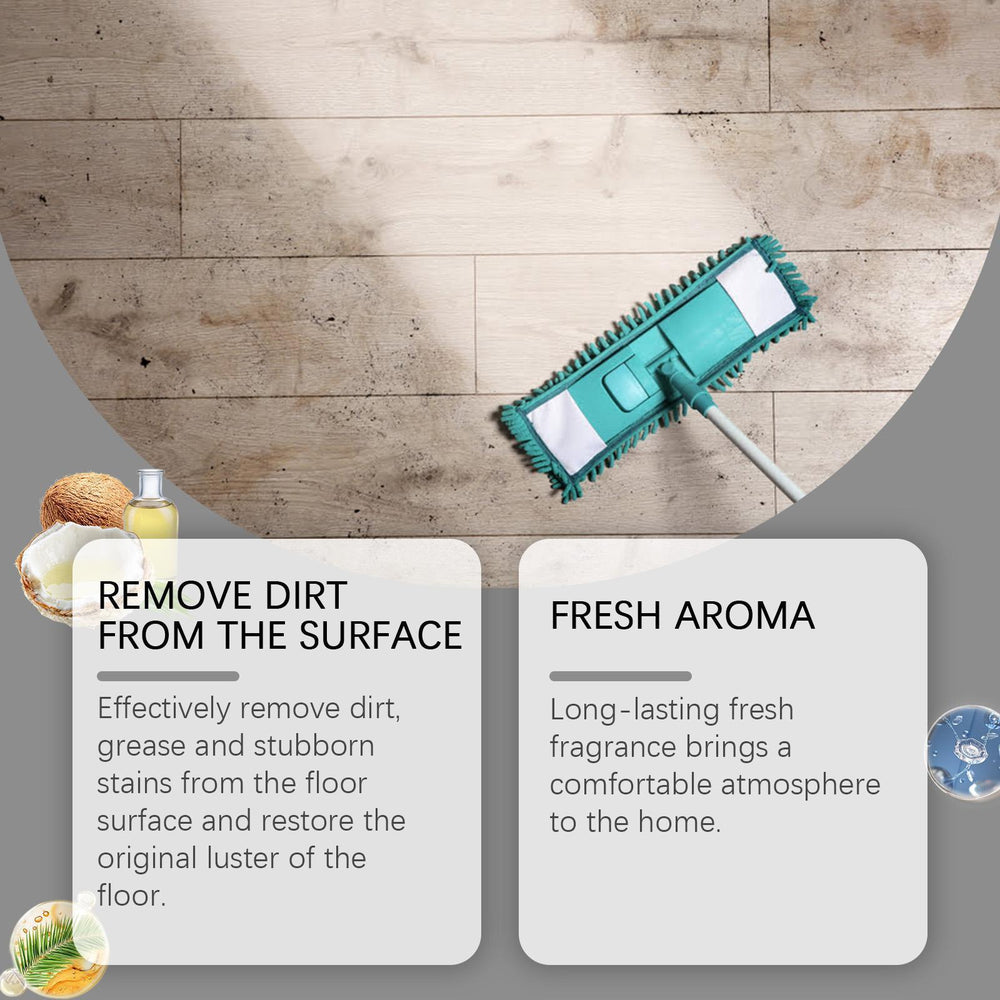 Jiekehao Mop Cleaning Daily Maintenance Renovation Cleaner Suitable For Solid Wood Floor Tiles EX-STOCK