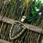 Collar colgante de San Michael Arcánico para hombres