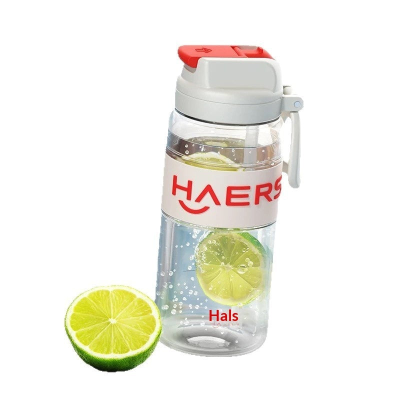 HAERS 850ml Tritan Water Bottle with Hidden Straw – BPA-Free, Heat-Resistant | 4 Colours 7