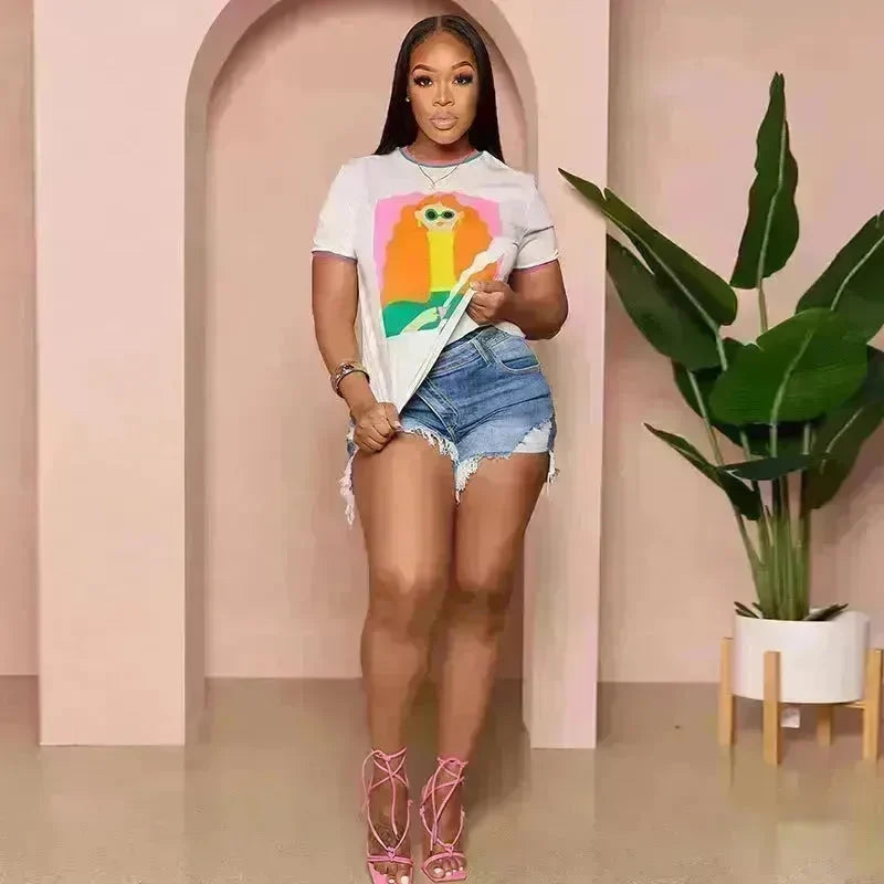 Fashion Personality Denim Shorts For Women - EX-STOCK CANADA