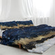 Chic Marble Bedding White Marble Gilded Navy Blue Duvet Cover Set Trendy Printed Design Bed Quilt Cover Set King 1 Duvet Cover 2 Pillowcases EX-STOCK Canada 
