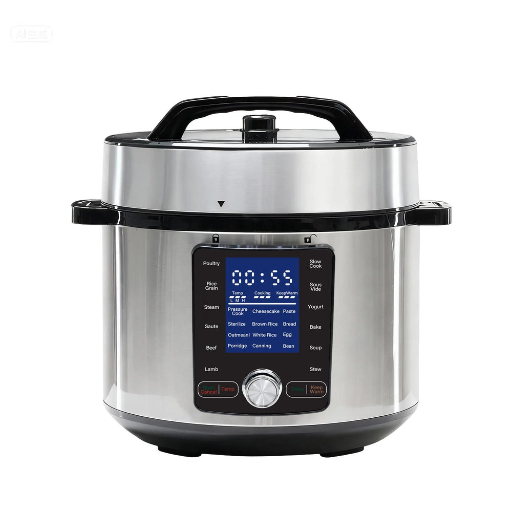 Electric Pressure Cooker Stainless Steel Instant Pot Slow Rice Cooker Steamer Pot Yogurt Making EX-STOCK Canada 