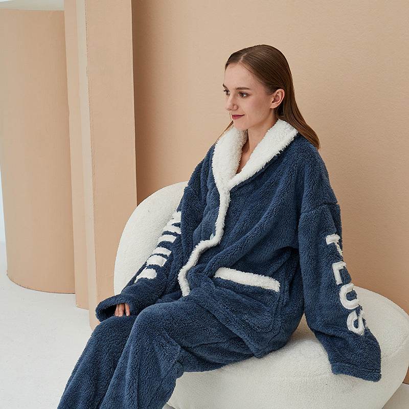 Keep Warm Coral Velvet Pajamas For Women EX-STOCK