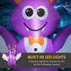 Outsunny 6ft Inflatable Halloween Decoration Bat, Blow Up Outdoor LED Yard Display, Waterproof - EX-STOCK Canada