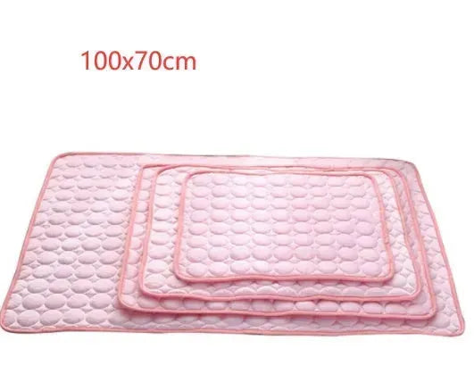 Pet Dog Cat Ice Silk Cold Nest Pad For Cooling In Summer - EX-STOCK CANADA
