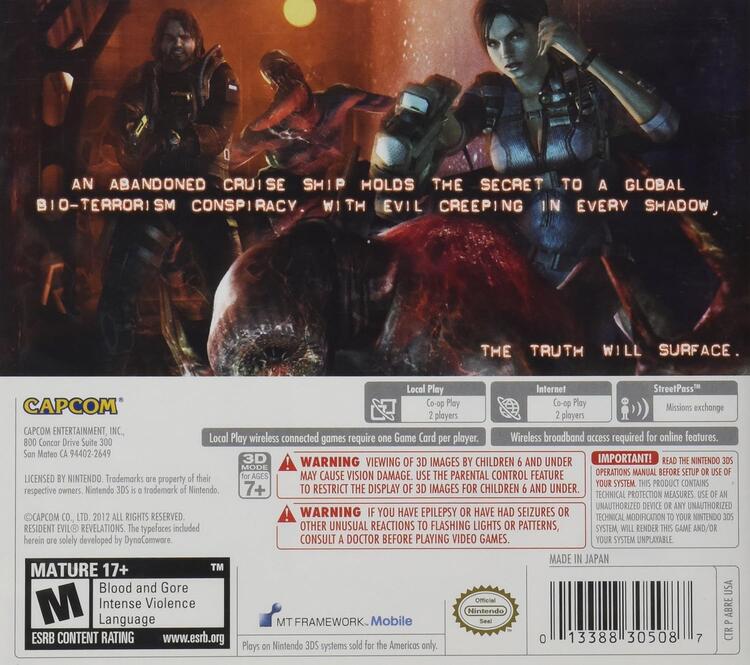 Resident Evil Revelations 