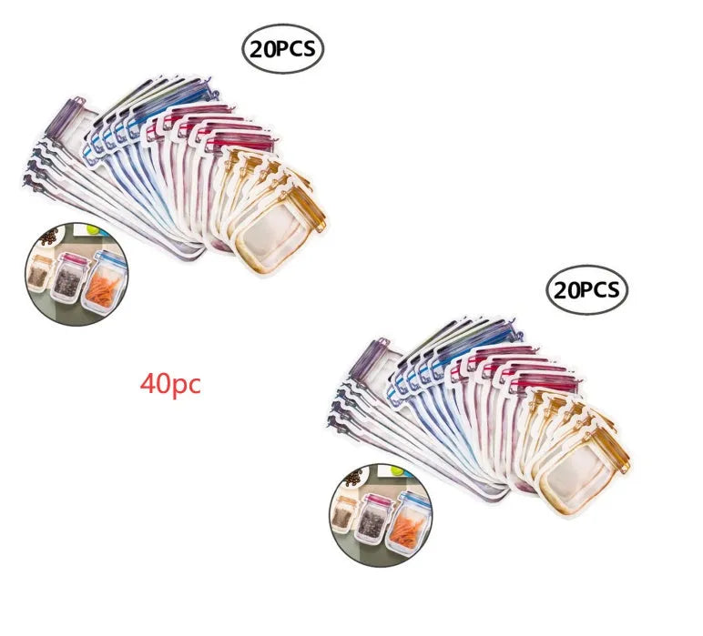 Reusable Snack Bag Biscuit seal Bag - EX-STOCK CANADA
