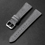 Suede Leather Strap Quick Release Watch Band - EX-STOCK CANADA