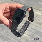 Slim Denim Magnetic Buckle Watch Strap