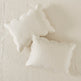 3 Piece Reversible Scalloped Edge Quilt Set Cream King Cal King EX-STOCK
