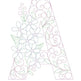 Paper Filigree Painting Kit - Letters - EX-STOCK CANADA