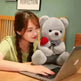 New Lovely Hug Roses Teddy Bear Stuffed Soft Animal Dolls Nice Birthday Gift Girlfriend Valentine's Day - EX-STOCK CANADA