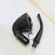 Carved Rice Ear Big Head Iron Pot Smoking Pipe - EX-STOCK CANADA