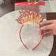 Christmas With Light Headband Snowflake Women's - EX-STOCK CANADA