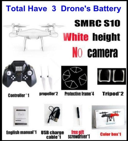 Sales Promotion WiFi 2MP Camera With S10 SMRC FPV Quadcopter Drone Helicopter UAV Micro Remote Control Toy RACER KIT Aircraft EX-STOCK Canada 