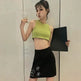 Summer Halter neck tank Tops and Skirt Outfit set - EX-STOCK CANADA