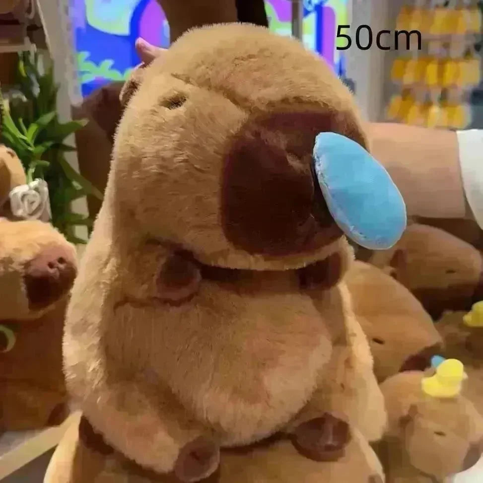 New Capibara Snot Withdraw Doll Doll Plush Toy Capybara Ugly And Cute Pillow Capybara Online Influencer Cute - EX-STOCK CANADA