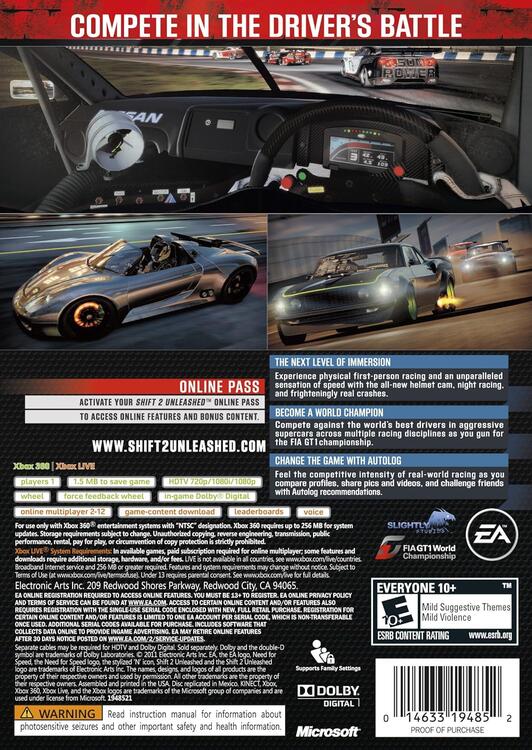 Shift 2: Unleashed - Limited Edition 