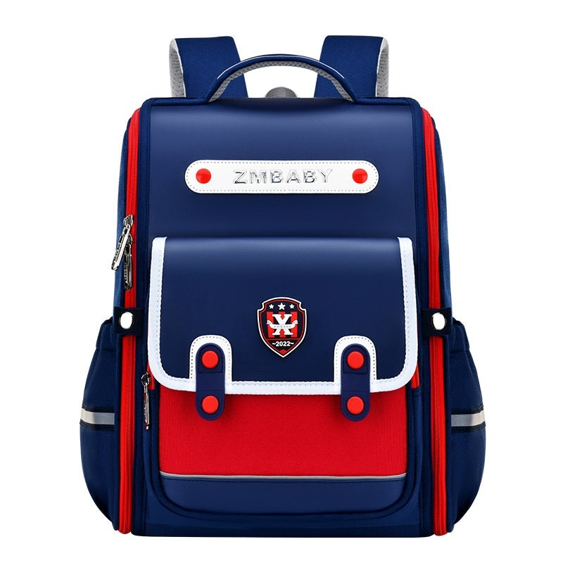 New Sesame Baby Primary School Schoolbag Grade 1-3-6 British Style Boys' Schoolbag Lightweight Girls Backpack EX-STOCK