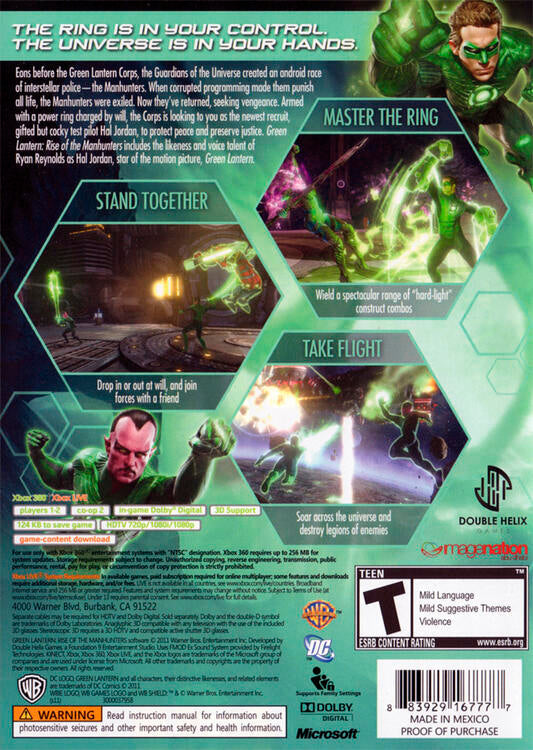 Green Lantern: Rise of the Manhunters 
