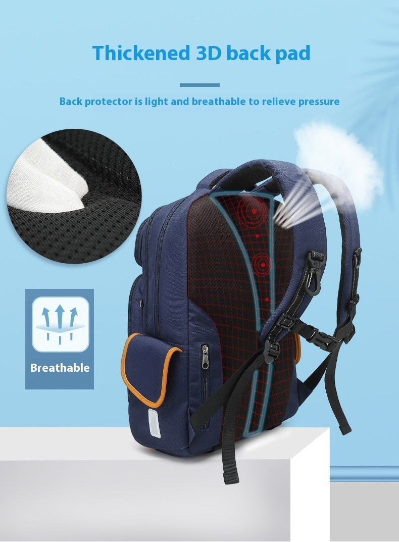 Transparent, Waterproof And Hard-wearing Student Schoolbag EX-STOCK