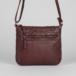 Bolso cruzado de cuero MET V Stitch 