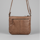 Bolso cruzado de cuero MET V Stitch 