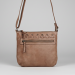 Bolso cruzado de cuero MET V Stitch 