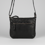 Bolso cruzado de cuero MET V Stitch 