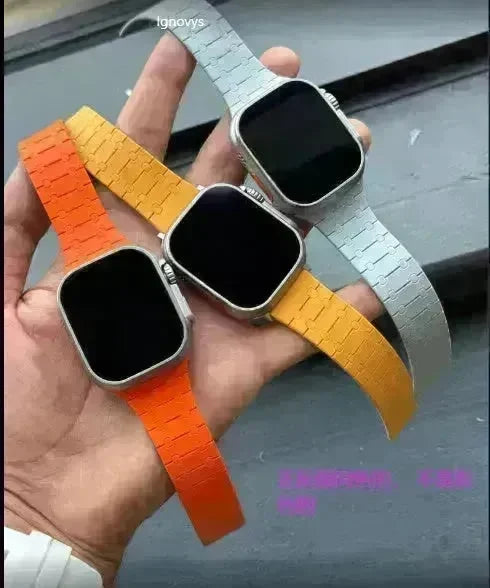 Innovative Magnetic Silicone Watch Strap for iwatch - EX-STOCK CANADA
