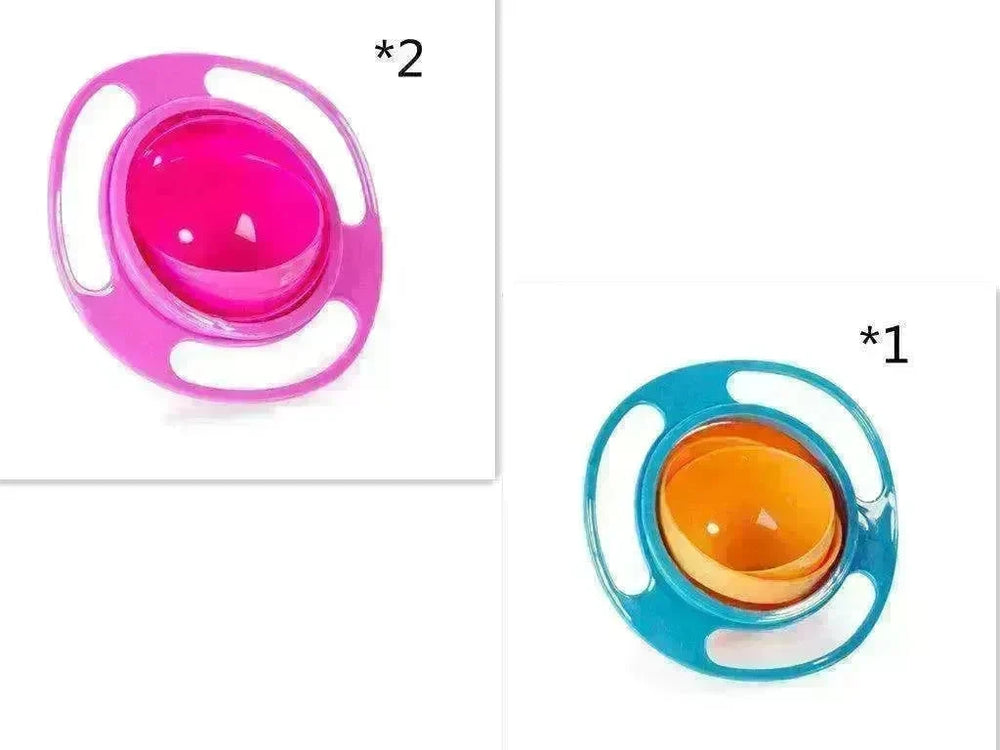 360 Rotate Universal Spill-proof Bowl Dishes - EX-STOCK CANADA