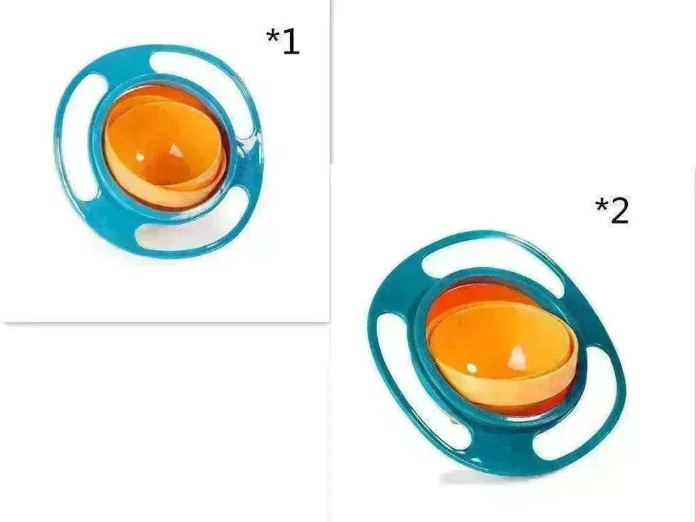 360 Rotate Universal Spill-proof Bowl Dishes - EX-STOCK CANADA